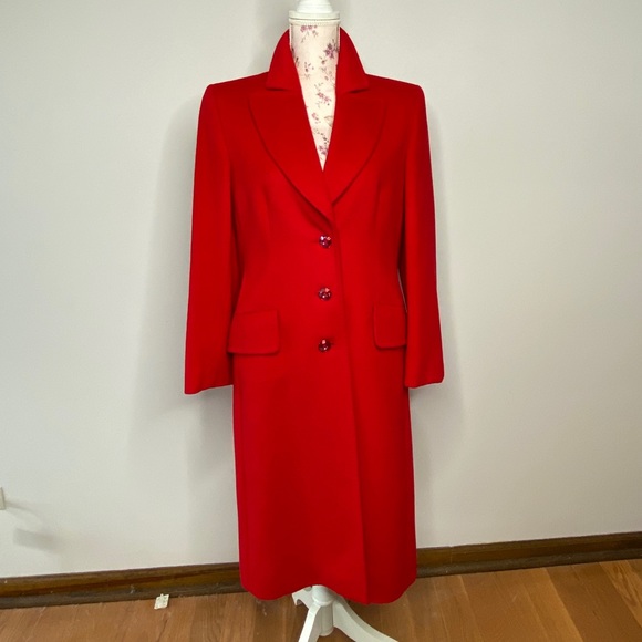 Escada Jackets & Blazers - ESCADA Mid Midi Length Winter Wool Coat
